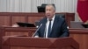 Kyrgyzstan - Kubatbek Boronov -Kubatbek Boronov speaks in front of the parliament in the Jogorku Kenesh - Кубатбек Боронов 16 June 2020