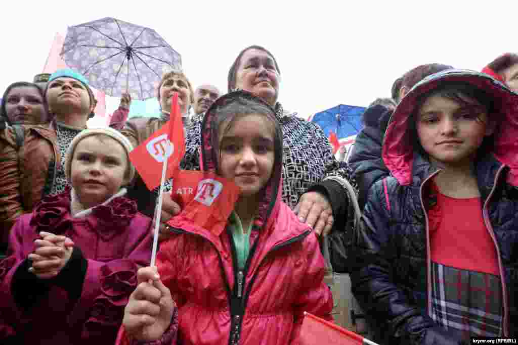 Митинг в поддержу телеканала АТR